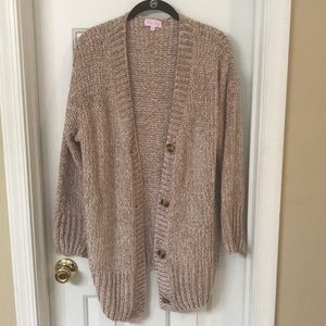 Pink Lily Cardigan
